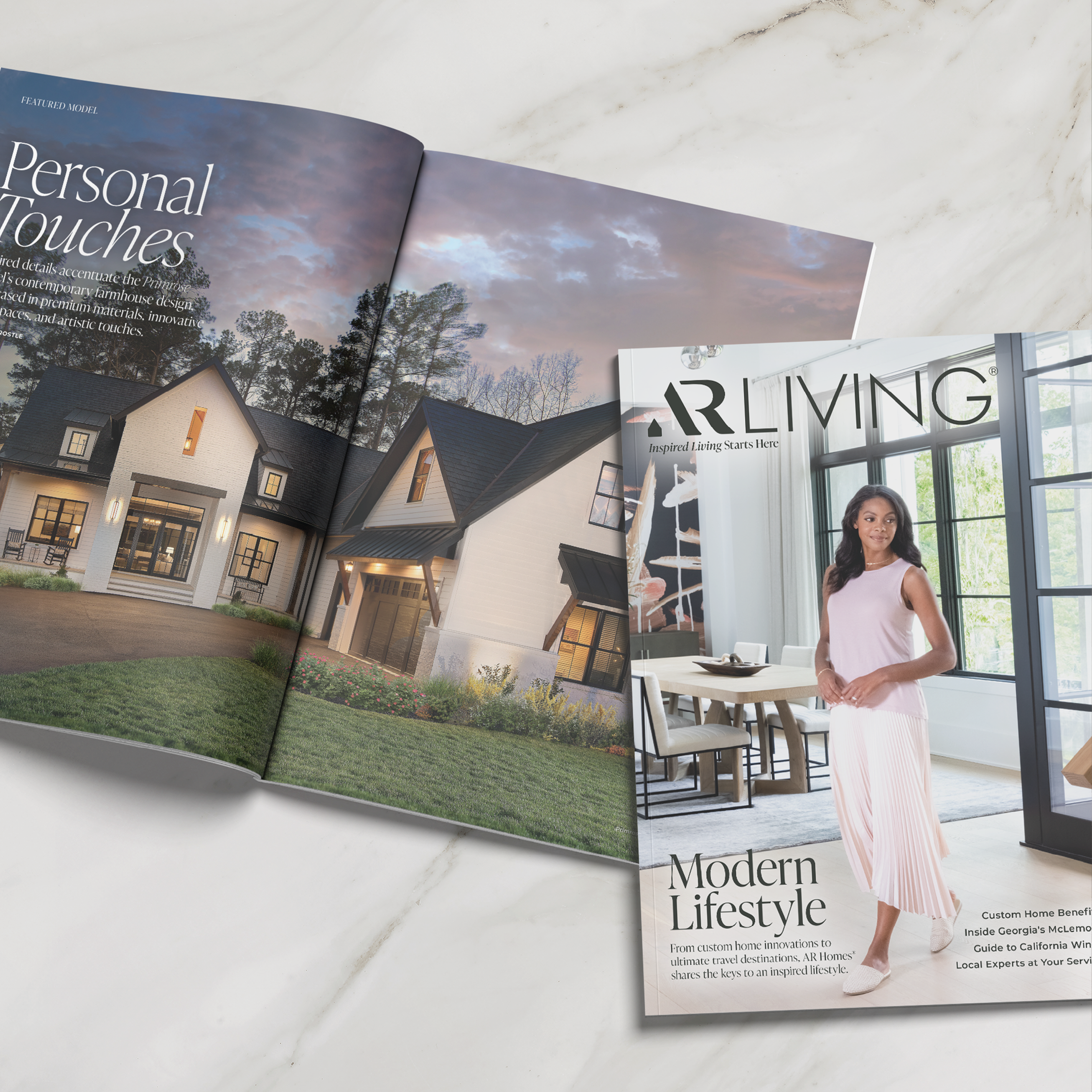 AR Living Magazine Wins Platinum Award from Hermes Creative